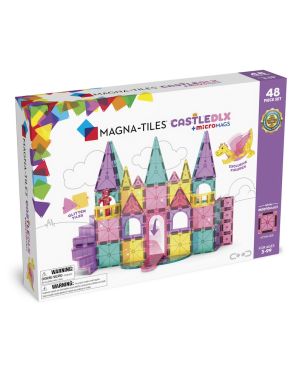 Μαγνητικό Παιχνίδι, Magna Tiles, Castle DLX 48 κομ.