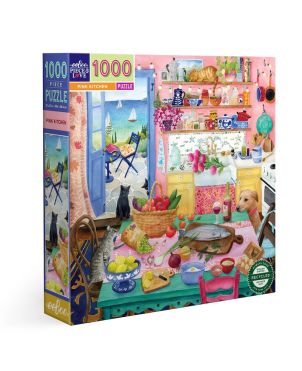 Puzzle 1000pcs, Pink Kitchen
